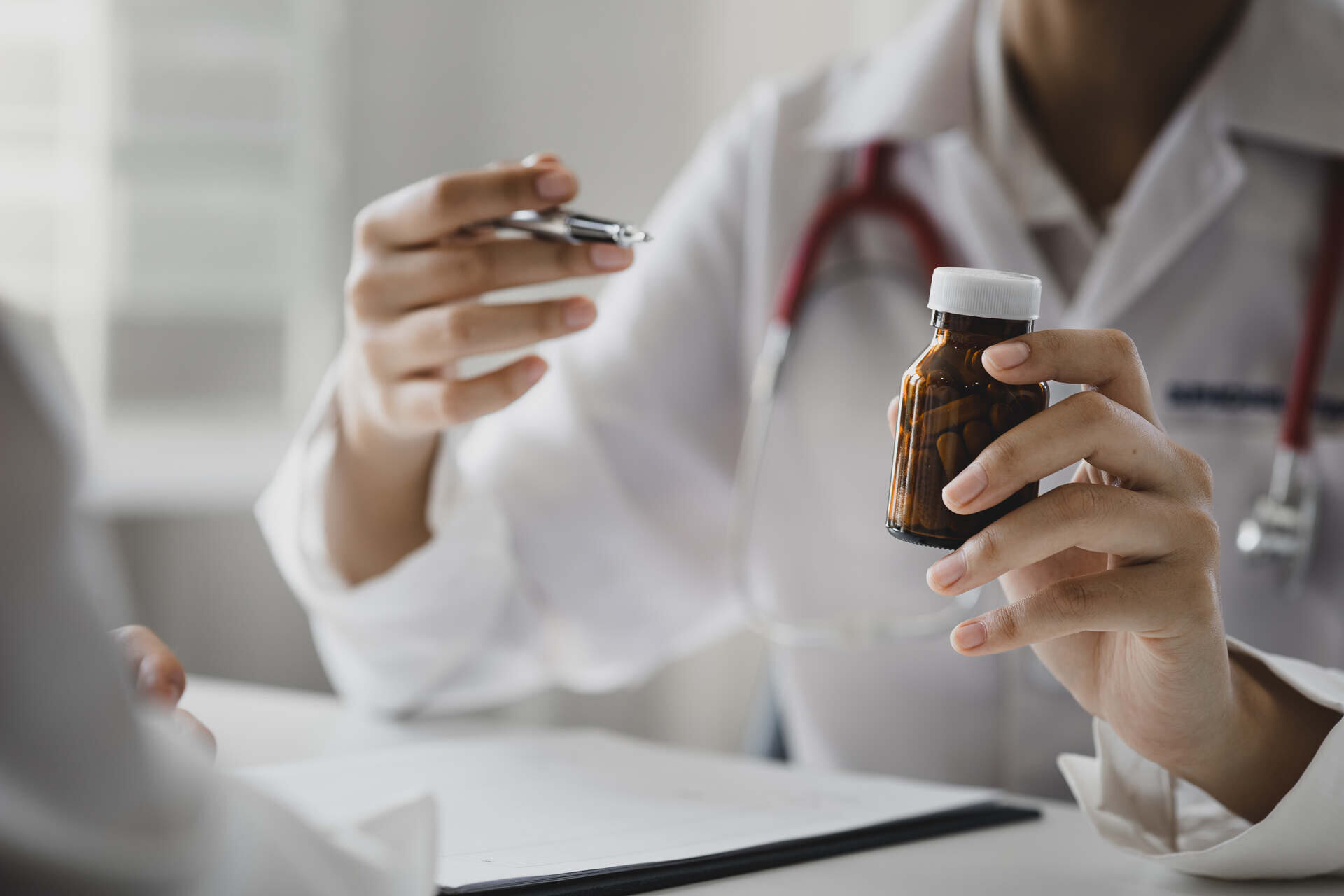 Doctor discussing weight loss options in Austin Texas